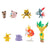 Super junaki Pokémon Pikachu, Sneasel, Magikarp, Abra, Rockruff, Ditto, Bayleef & Jigglypuff