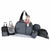 Diaper Changing Bag Baby on Board Grey