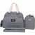 Borsa Fasciatoio per Pannolini Baby on Board URBAN Sweet Grigio Rosa