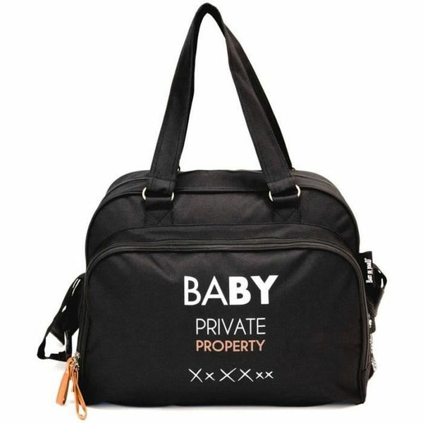 Diaper Changing Bag Baby on Board Simply Black