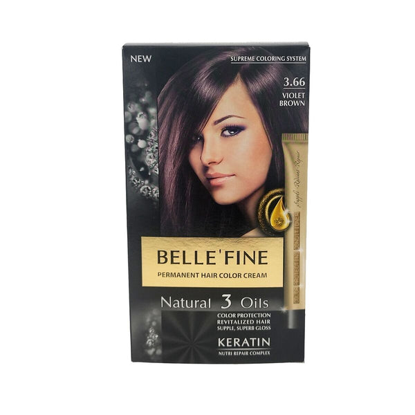 Teinture permanente Belle´Fine Nº 3.66 Violet (30 ml)