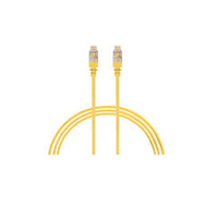 3M Cat 6A Thin Lszh Network Cable Yellow