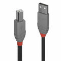 Kabel USB A v USB B LINDY 36674 3 m Siva