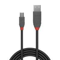 Kabel Micro USB LINDY 36725 5 m Schwarz