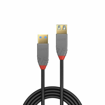 USB-Kabel LINDY 36760 50 cm Schwarz