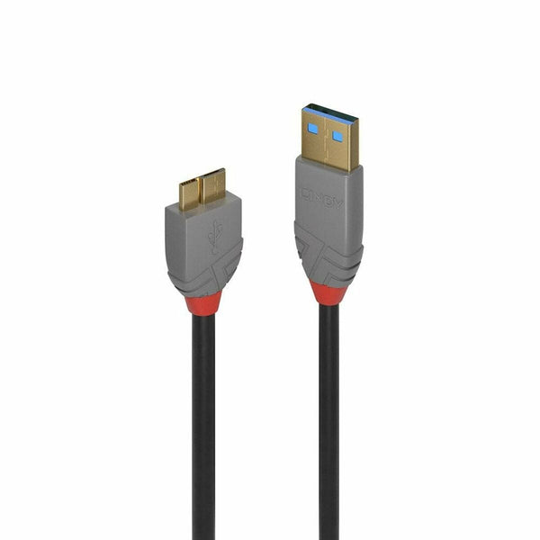 Câble USB LINDY 36768 Noir 3 m