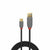 USB A to USB C Cable LINDY 36887 Black 2 m