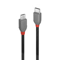 USB-Kabel LINDY 36892 Schwarz Schwarz/Grau 2 m