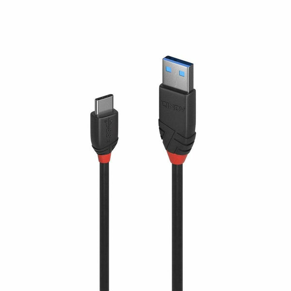 Câble USB A vers USB C LINDY 36915 50 cm Noir