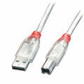 Kabel USB A v USB B LINDY 41754 3 m Bela