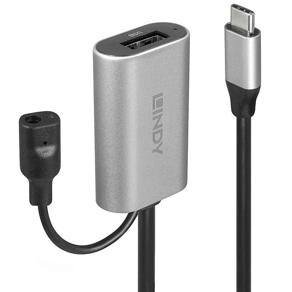 Câble USB-C LINDY 43270 Noir Argenté 5 m