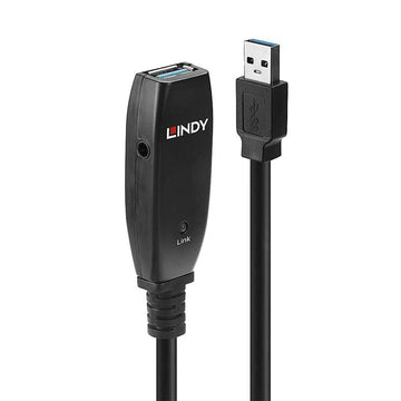 Kabel USB LINDY 43322 Črna 15 m