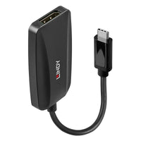 Adapter USB C v DisplayPort LINDY 43337 Črna