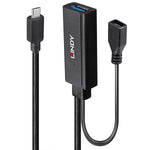 Kabel Micro USB LINDY 43352 Schwarz 3 m
