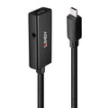 USB-C-Kabel LINDY 43356 Schwarz 5 m
