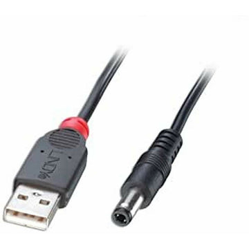 Kabel USB DC LINDY 70267 Črna 1,5 m (1 kosov)