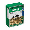 Boîte à vis SPAX Vis à bois Tête plate (4,0 x 40 mm) (4 x 40 mm)