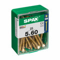 Box of screws SPAX Wood screw Flat head (5 x 60 mm) (5,0 x 60 mm)