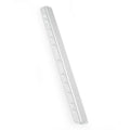 Spine Bars Durable Transparent PVC Plastic (50 Units)