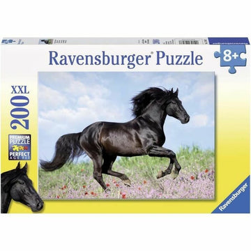 Sestavljanka Puzzle Ravensburger 12803 Black Stallion XXL 200 Kosi