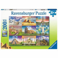 Puzzle Ravensburger 13290 XXL Monumentos del mundo 200 Pieces