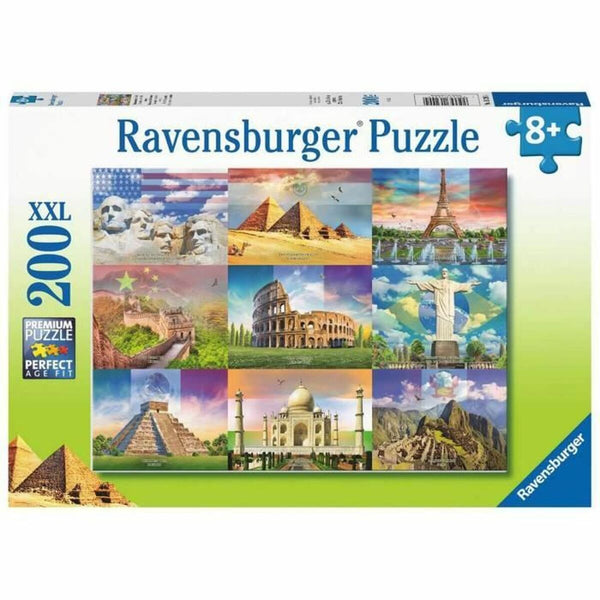 Sestavljanka Puzzle Ravensburger 13290 XXL Monumentos del mundo 200 Kosi