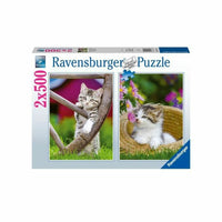 Puzzle Ravensburger Kittens 2 x 500 Stücke