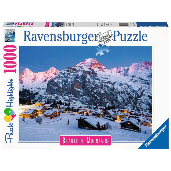 Sestavljanka Puzzle Ravensburger 17316 The Bernese Oberland - Switzerland 1000 Kosi