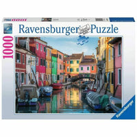 Puzzle Ravensburger 17392 Burano Canal - Venezia 1000 Stücke