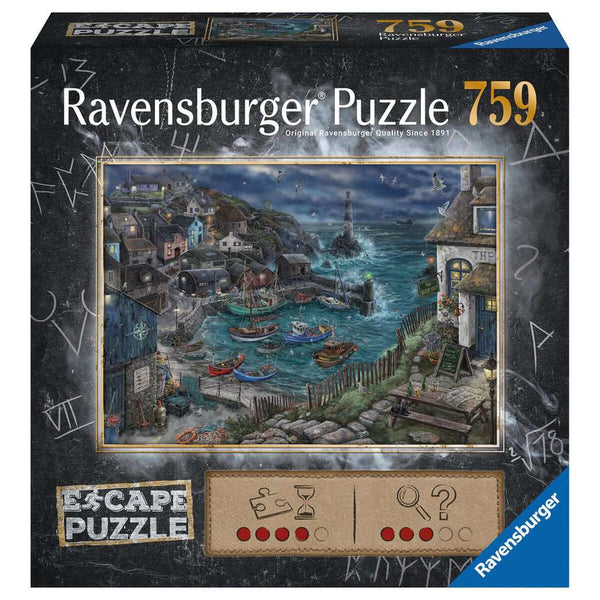 Puzzle Ravensburger 17528 Escape - Treacherous Harbor 759 Stücke