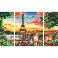 Pictures to colour in Ravensburger Paris Reflections 80 x 50 cm 4 Units