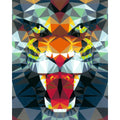Zeichnungen zum Ausmalen Ravensburger Polygon Tiger 24 x 30 cm