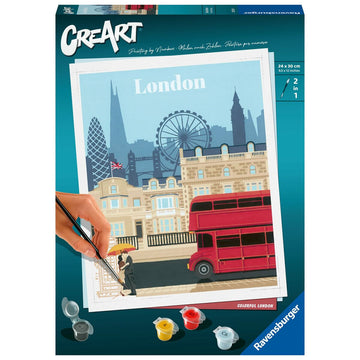 Malen nach Zahlen Set Ravensburger London