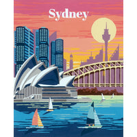 Paint by Numbers Set Ravensburger Sydney