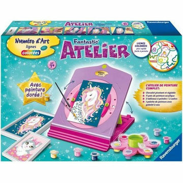 Zeichnungen zum Ausmalen Ravensburger  Fantastic 'Atelier Art Number