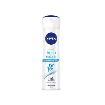 "Nivea Fresh Natural 0% Aluminuim Deodorante Spray 150ml"
