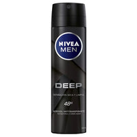 Spray Deodorant Men Deep Black Carbon Nivea (150 ml)