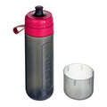 Bottle with Carbon Filter Brita Fill&Go Active Black Pink 600 ml