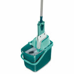 Mop with Bucket Leifheit Combi Clean M Green Metal Plastic