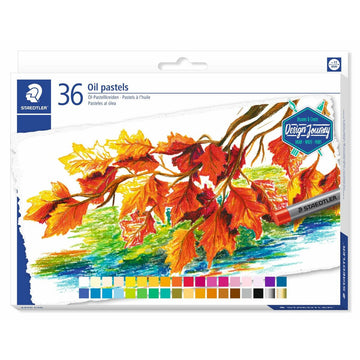 Crayons gras de couleur Staedtler Design Journey 36 Pièces Multicouleur