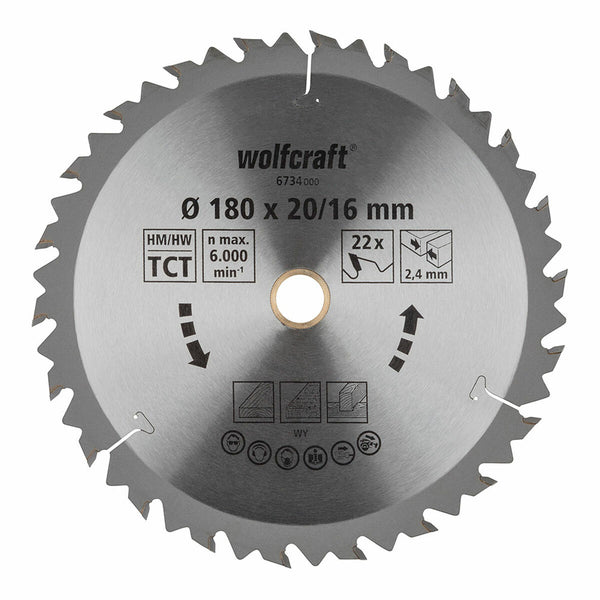 Disque de coupe Wolfcraft 6734000