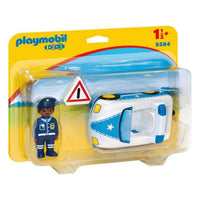 Police Car 1.2.3 Playmobil 9384 (3 pcs)