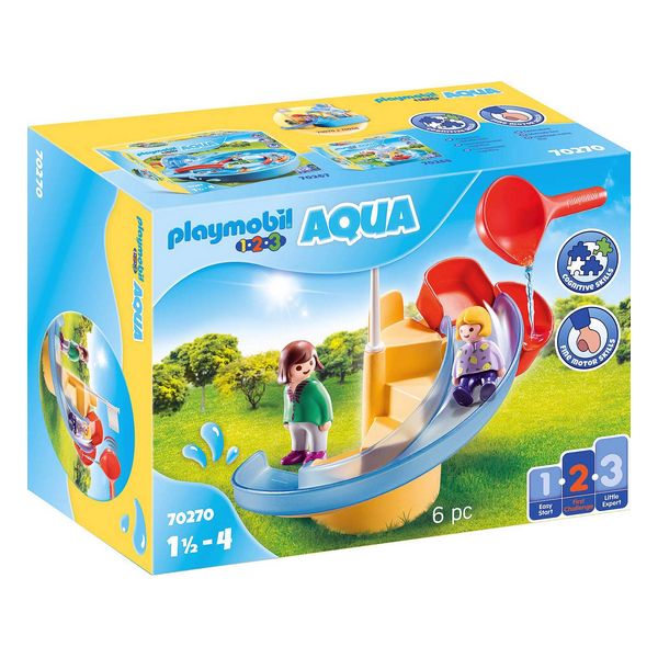 Playset 1,2,3 Water Slide Playmobil 70270 (6 pcs)