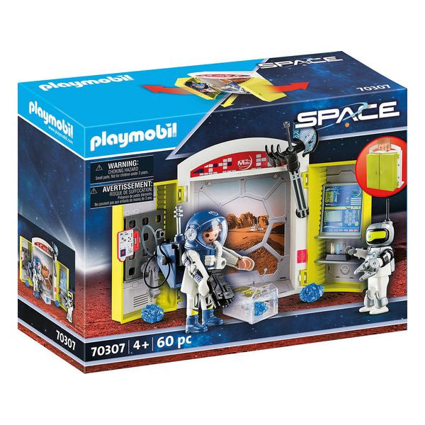 Playset Space Mission to Mars Chest Playmobil 70307 (60 pcs)