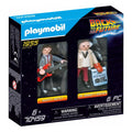 Playset Back to the Future : Marty Mcfly & Dr. Emmett Brown Playmobil 70459 (6 pcs)