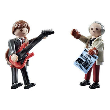 Playset Back to the Future : Marty Mcfly & Dr. Emmett Brown Playmobil 70459 (6 pcs)