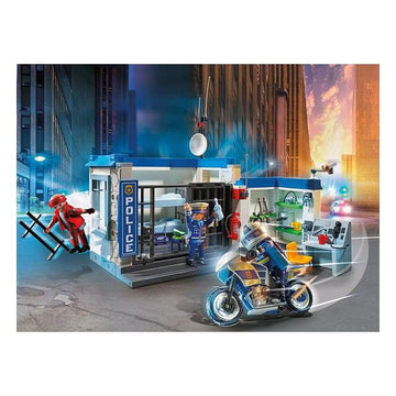 Playset City Action Prison Escape Playmobil 70568 (161 pcs)