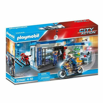 Playset City Action Prison Escape Playmobil 70568 Police Officer (161 pcs)