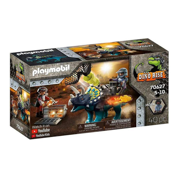 Playset Dino Rise Triceratops Playmobil 70627 (40 pcs)