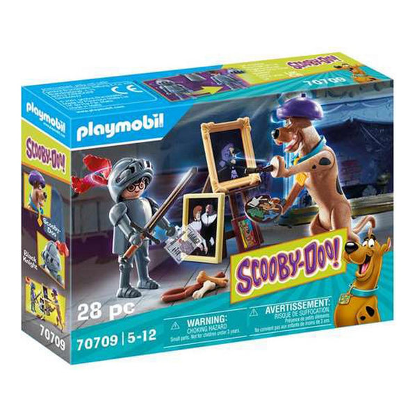 Playset Scooby Doo Aventure with Black Knight Playmobil 70709 (28 pcs)